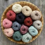 Practical Breathable Bamboo Cotton Blend Yarn , Lightweight Tape Yarn Crochet