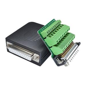 China DB25 D Sub 25 Pin Terminal Blocks Connectors Adapter on sale