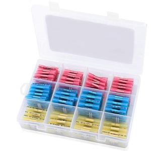 Quality Heat Shrink Wire Butt Connectors Waterproof 70 Red 70 Blue 80 Yellow wholesale