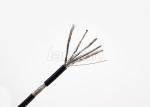 Round PVC STP 2m 3m 5m 50U Al-Mylar Category 6a Cable