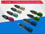 LC/APC Female To FC/APC Male Fiber Optic Hybrid Adapter Female To Male SM