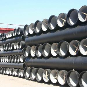 Quality 12M Length Sewage Ductile Iron Pipe with Preferred Dimensions and Pressure-Bearing wholesale