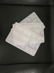 Large Division Dental Sterilization Products , 29.5x19.5cm dental plastic tray