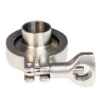 DIN 32676 Sanitary Tri Clamp Fittings / Tri Clover Fittings DN10 ~ DN200
