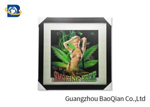 Quality Sexy / Nude Girl 5D 3D Lenticular Printing Pictures For Home Decoration wholesale