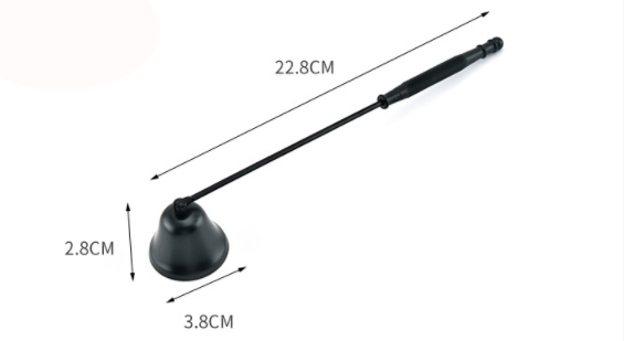Candle Wick Trimmer Candle Snuffer & Candle Accessory Set Rose Gold