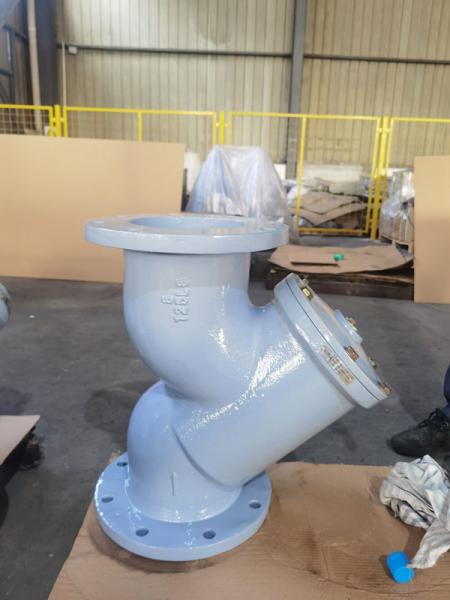 DN50-DN300 / 2''-12'' Y Strainer Valve For Water / Steam / Oil Temperature