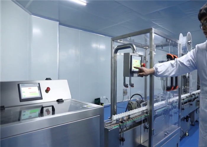 16 Channels Pharmaceutical Tablet Production Line Include Counting Bottling And Filling