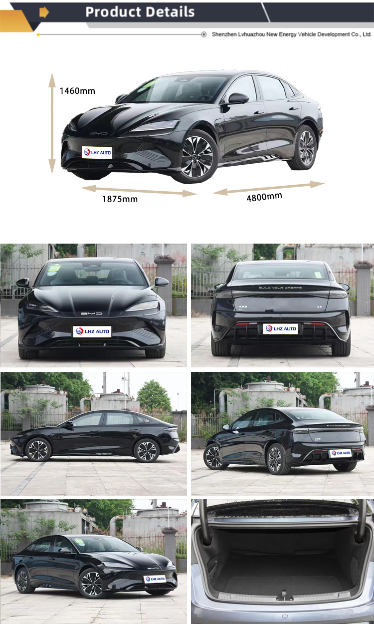 2024 BYD Seal Haibao Electric SUV Car 45kW Maximum Power 550km/700km Range for Adults