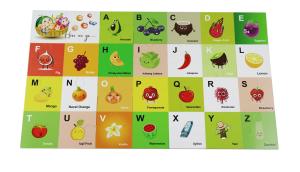 Quality Children Floor Alphabet Fruit Jigsaw Puzzle Educational Games And Puzzles For 5 Year Olds wholesale