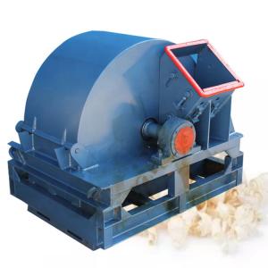 Quality 380v Wood Shaving Machine For Animal Bedding Cutting Wood Logs Crusher wholesale