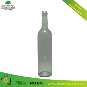 Quality 750ml Transparent Glass Bottle for Wine wholesale