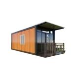 Mobile Living Container House With Fast Build Sandwich Panel Strong Steel