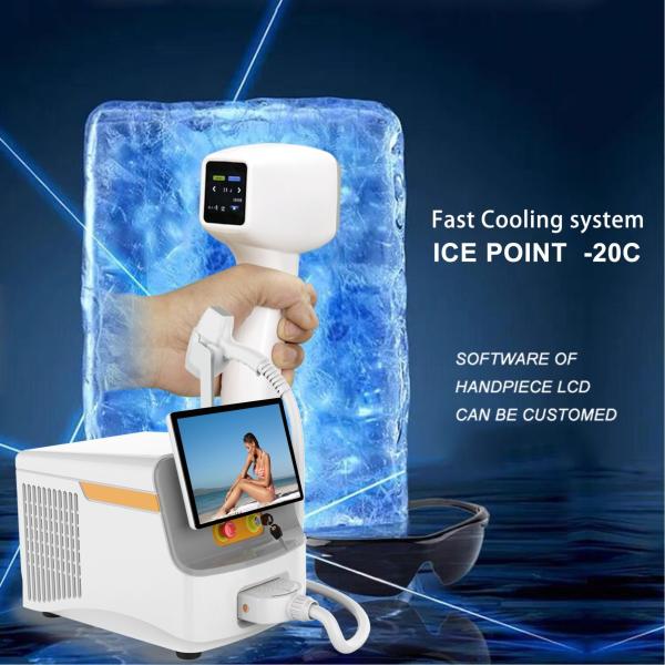 3 Wavelength 808nm 755nm 1064nm Diode Laser Hair Removal Device with Ice