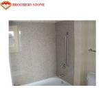 G682 Rusty Yellow Granite Stone Slabs , G682 Sunset Gold Granite Fashionable