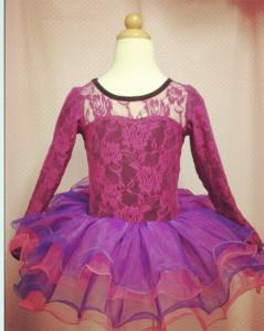 Quality Children's ballet dress uniforms girls dance skirt lace bitter fleabane dress wholesale