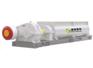 110kw SJ Series Double Shaft Mixer For Clay Brick Mixing Raw Materials