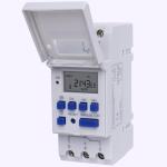 Electrical Lead Rail ABS Digital Timer Switch 220V 30A 36*66*82mm