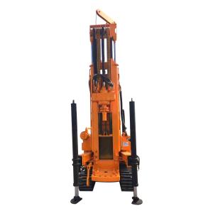 Quality 260A 300m Crawler Drilling Machine , Compact Drill Rig For Home Garden wholesale