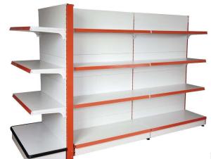 Quality OEM Light Duty Supermarket Display Shelving Power Coating wholesale