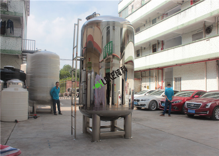 Welded 316L 304 Milk Oil Hot Water Sealed Storage Tank