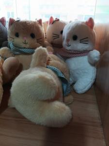 Quality Cute little flower cat plush toy stuffed toy cartoon animal handicraft gift wholesale