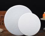 Direct Exquisite Food Grade Circle Cardboard Cake Paper Boards Round Silver Base