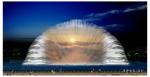 Outdoor 30M Laser Projector Show Water Screen Movie Hotel