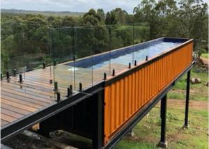 Quality Topshaw Hot sale Prefabricated Swimming Container Pool 20ft 40ft Container Pool wholesale