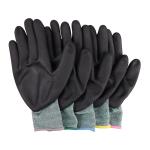 Hand safety nitrile gloves leather industry safety gloves protective gloves