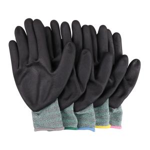 Quality Industrial coating latex gloves men work wrinkles latex gloves wholesale