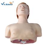 Electronic Half Body CPR Training Manikins Male Female Cpr Prompt Manikins VIC