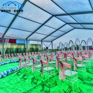 Quality 300 People Outdoor Wedding Tent , Romantic Heavy Duty Party Canopy Tent wholesale