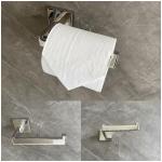 Sus304 Toilet Tissue Paper Roll Wall Mounted Customizable Towel Plate Holder