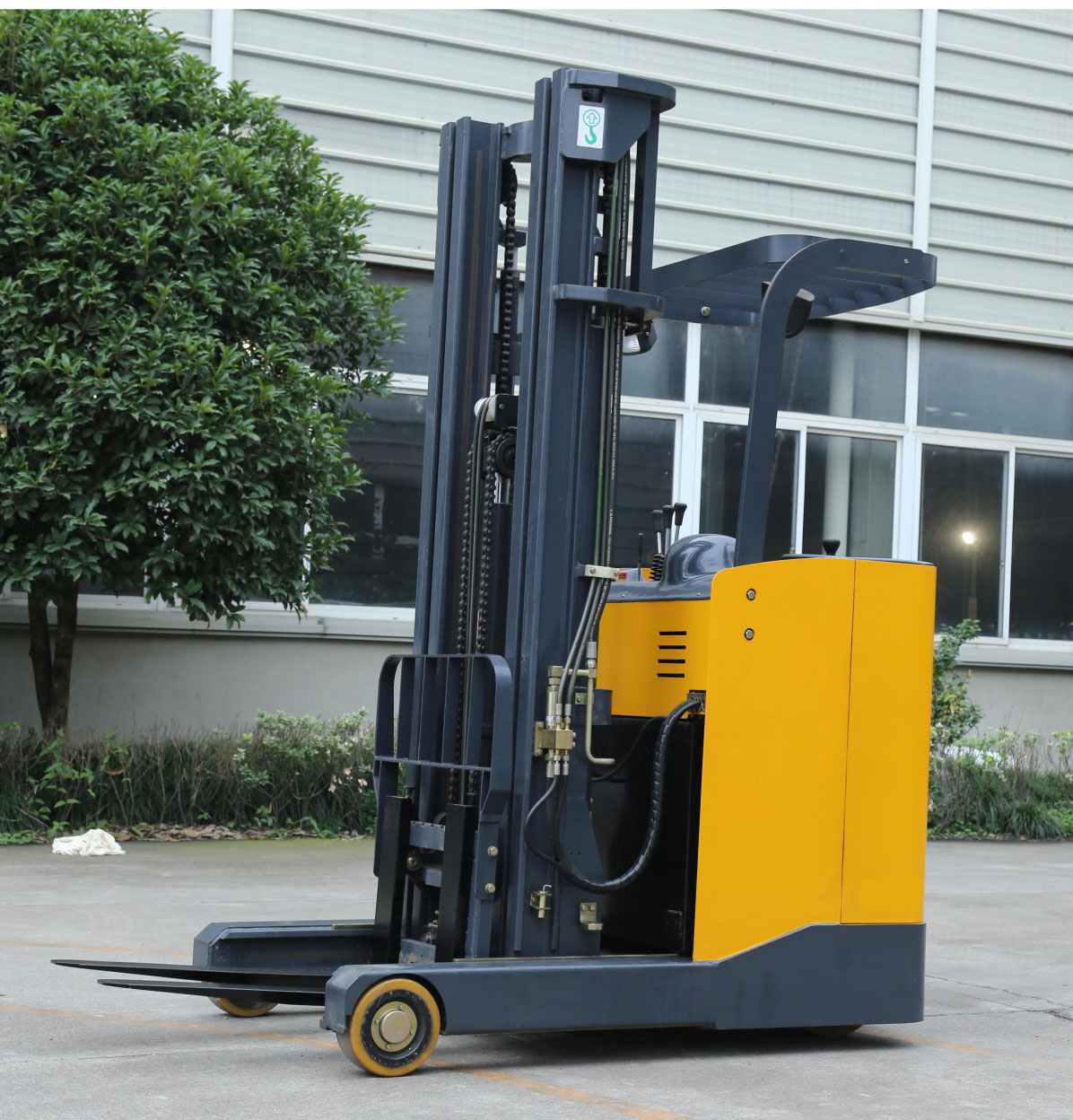 Advertising Company 1.5 Ton 2 Ton Scissor Double Deep Reach Forklift with 12000 Max Height