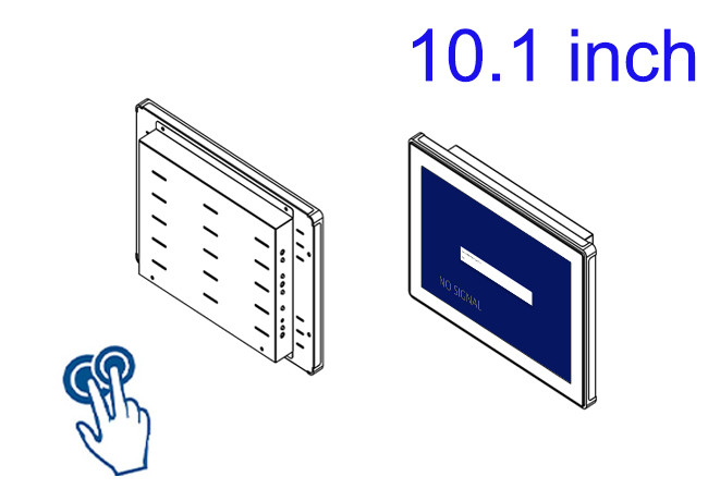 10.1-Inch Embedded Touch Screen Kiosks for Medical Terminals Industrial Equipment Payment Machines