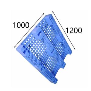 Quality Euro Standard Rackable Plastic Pallets Ventilate Industrial Single Faced Pallet wholesale
