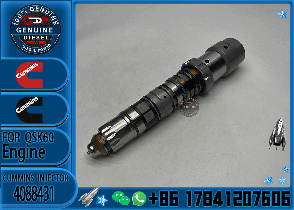 High Quality Injector 4088431 4076533 4062090 4077076 4902827 For CUMMINS QSK23 Diesel Engine