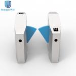 IP56 Waterproof Flap Barrier Turnstile System AC230V 35 People / Minute