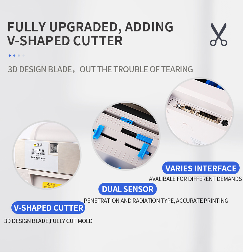Thermal Label Printer For Supermarket Catering Clothing Logistics