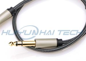 Quality Halogen - Free Electrical Braided Sleeving , Black / Grey PET Braided Sleeving wholesale