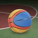 28.5 Inches Custom Cork Basketball Eco Printing Anti Slip OEM