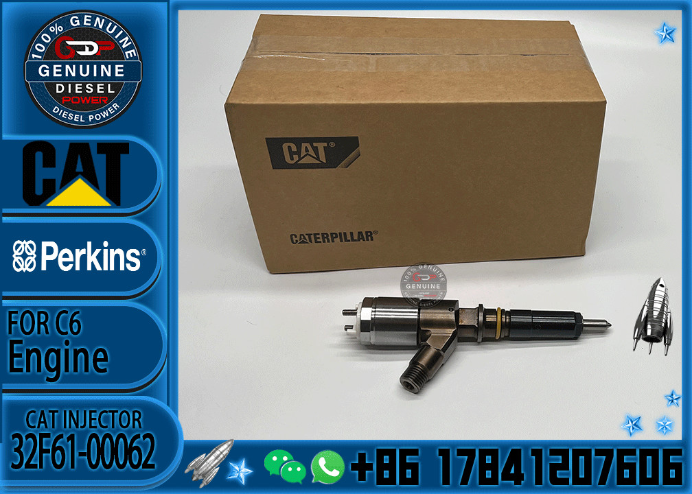 326-4700 C6.4 Engine Fuel Injector 3264700 10R7675 32F61-00062 for Caterpillar 320D 323D Excavator Spare Parts