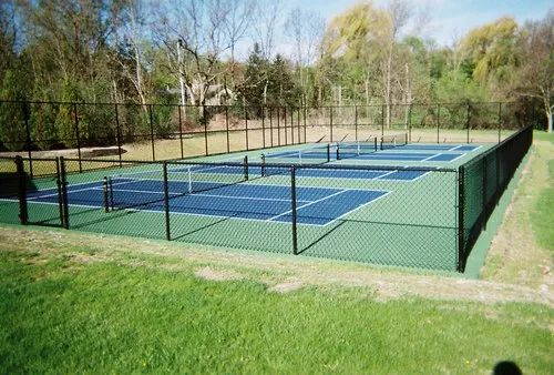 Acrylic Tennis Court Construction Non Cushion Synthetic Tennis Court