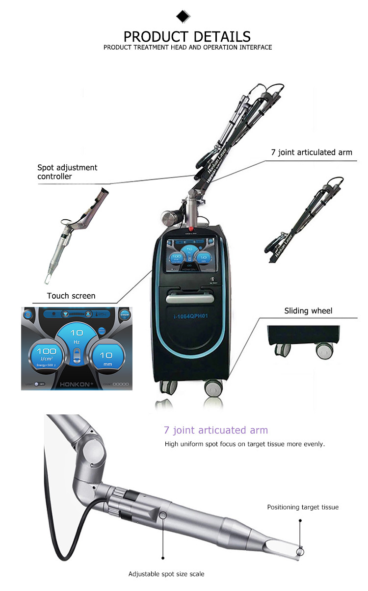 hottest pigmentation removal machine neat cell aesthetic shanghai tattoo remover Pico second Laser