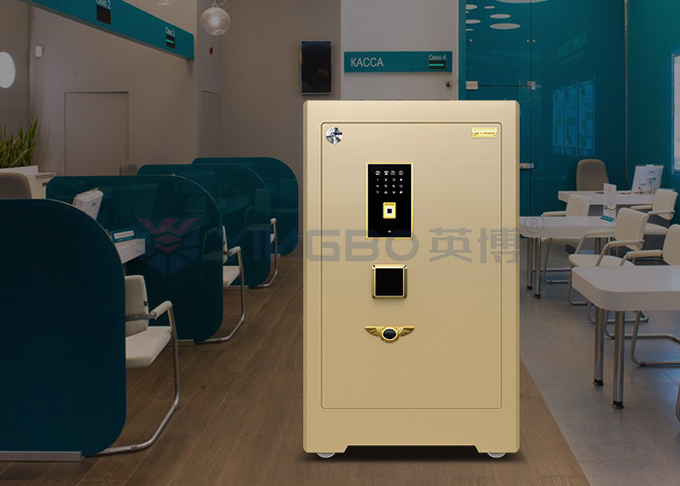 YB/ZY-70 Commercial Safe Box Semiconductor Fingerprint Biometric Technology 4 Open Ways