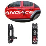 Off Road Aluminium Alloy Side Door Hinge Foldable Step Foot Pedal for Jeep