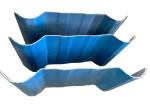 PVC UPVC Heat Insulation Roof Tiles For Greenhouse Wall Cladding