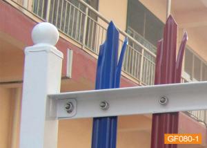 Powder Coated Palisade Welded Wire Garden Fence