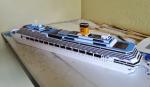 Creative Plastic Cruise Ship Models , Costa Pacifica Cruise Ship Boat Replica